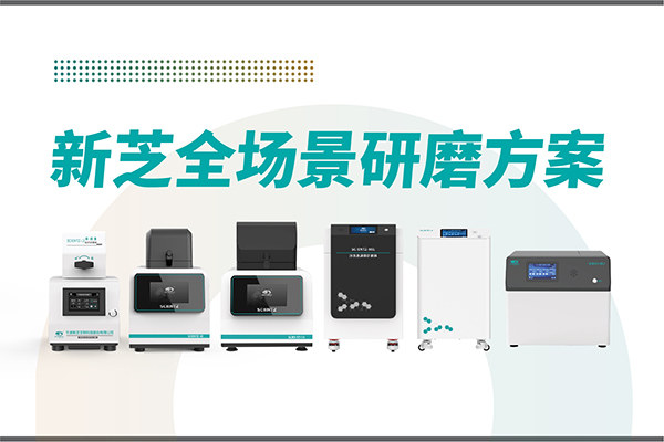 研磨效率低？樣本活性難保？新芝生物全場景研磨方案，科研無憂！